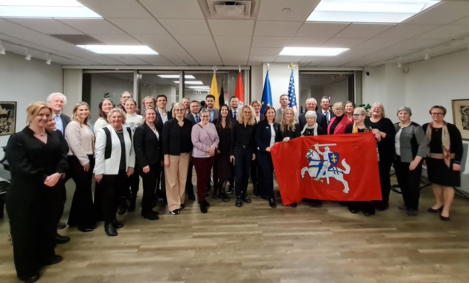 Lithuania's Foreign Vice-Minister Meilūnas in New York: "We will stop Russia only by increasing support for Ukraine and strengthening transatlantic ties"