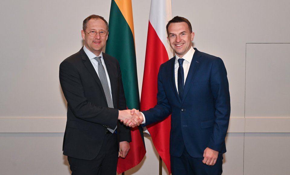 Viceministras S.Šatūnas: Lietuvą ir Lenkiją sieja bendri interesai Europos Sąjungoje