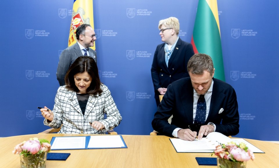 Landsbergis: “I am glad that the Lithuanian Development Cooperation Fund will bridge Lithuania, Andorra and Ukraine”