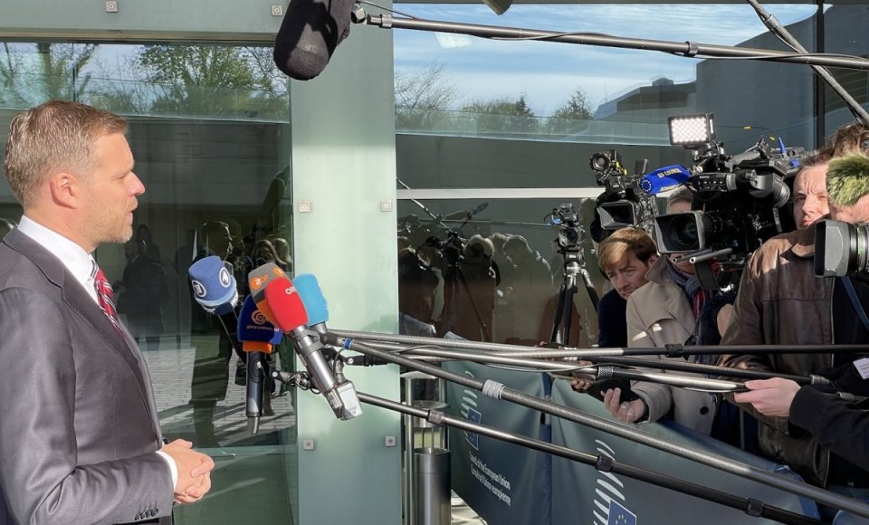 Landsbergis in Luxembourg: “Thanks to the U.S. support, we have dodged a historic bullet, but many more are on the way”