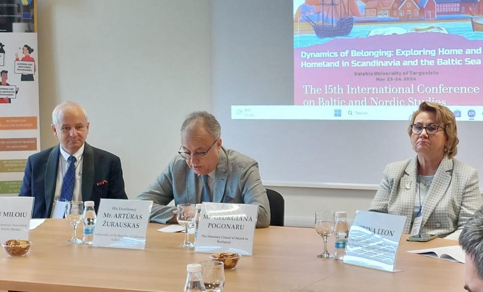 Ambasadorius A. Žurauskas dalyvavo tarptautinėje Baltijos ir Šiaurės šalių studijų konferencijoje
