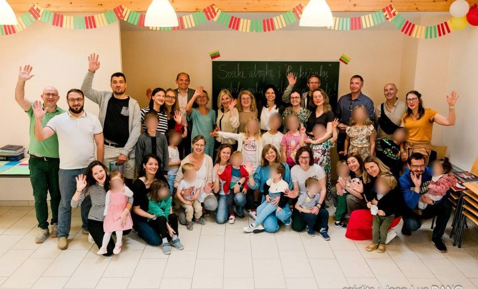 Lione surengta lituanistinės mokyklos mokslo metų pabaigos šventė