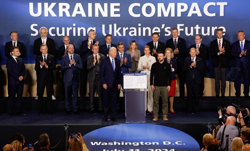 G. Landsbergis Vašingtone: „Tik drąsūs mūsų žingsniai spartinant Ukrainos narystę NATO apsaugos...