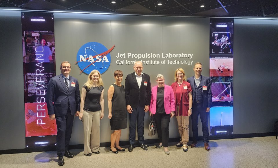Naujos partnerystės Kalifornijoje: Lietuvos atstovai lankėsi Caltech ir NASA JPL