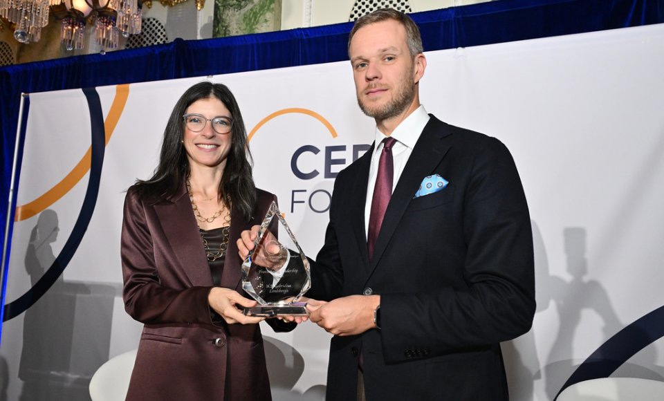 Landsbergis receives the Transatlantic Leadership Award in Washington, D.C.