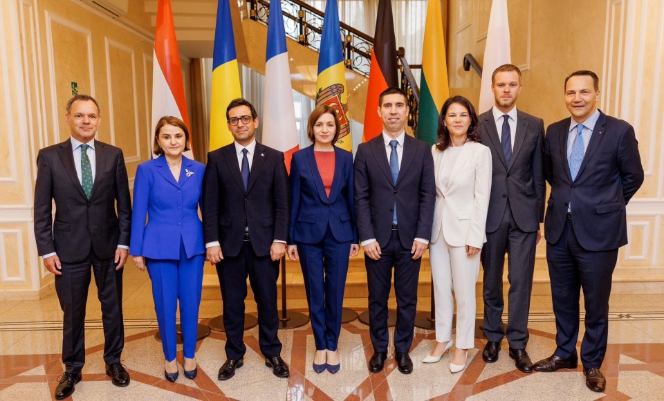 Landsbergis met with Sandu: "There is no alternative to EU enlargement and Moldova's European integration"
