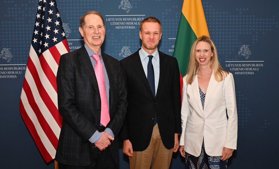 Landsbergis at the meeting with the Chairman of the U.S. Senate Finance Committee: “American...