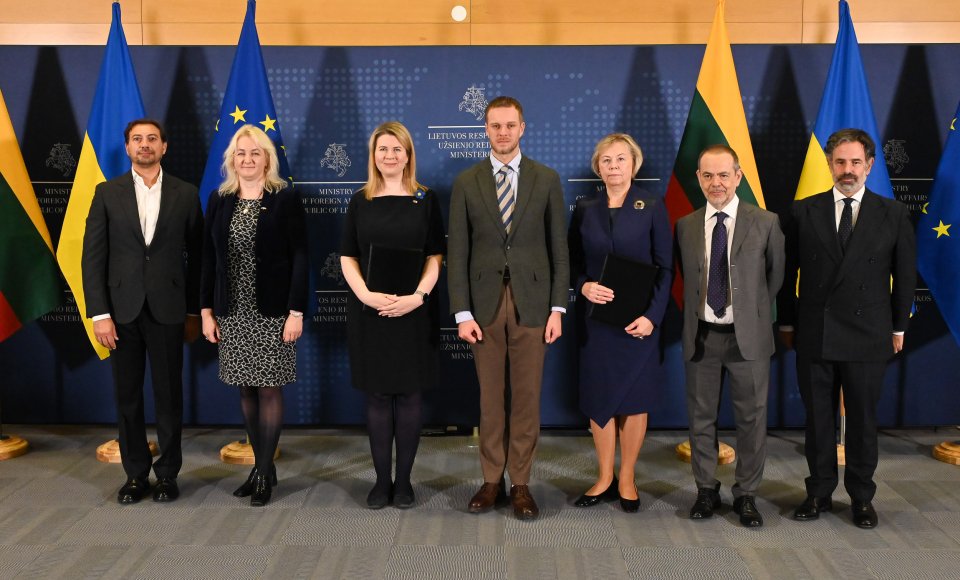 Landsbergis: Lithuania’s initiatives for Ukraine’s reconstruction in cooperation with our international partners are an inspiring contribution to Ukraine’s victory and the future of Ukrainian children