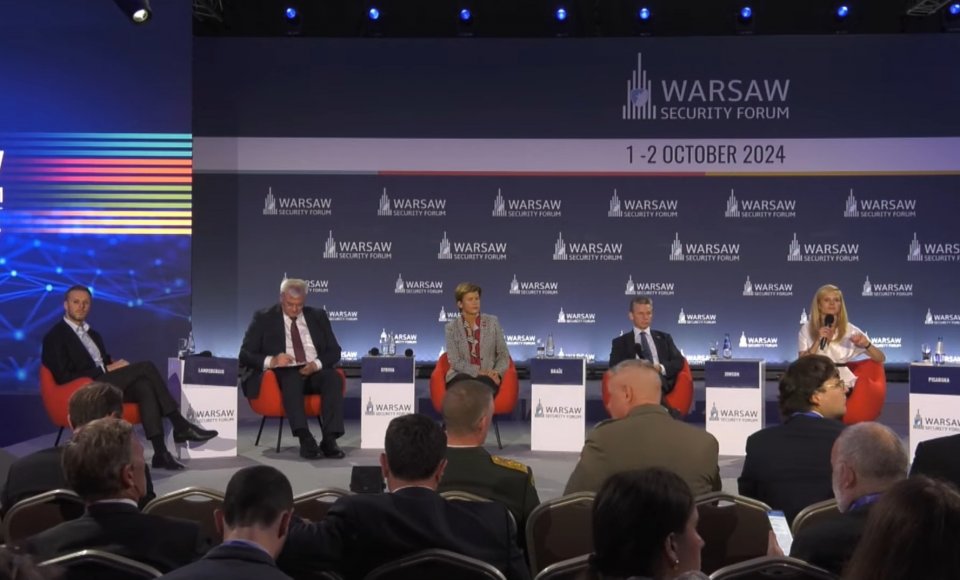 Landsbergis in Warsaw: In most cases, we are caught in what might be called a trap of stability, not looking from the perspective of an existential threat