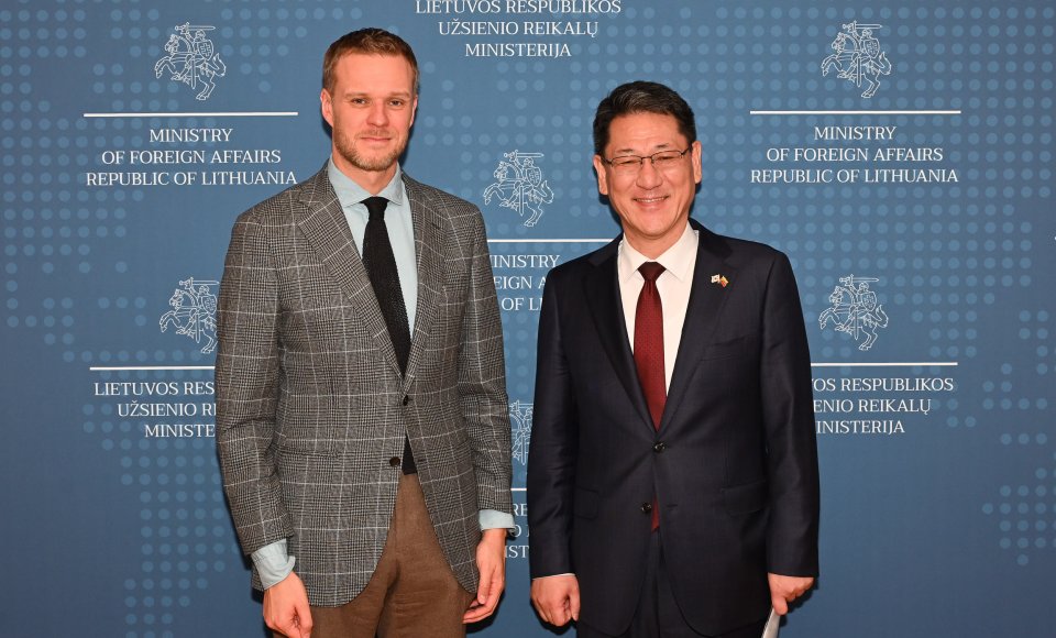 Landsbergis meets with the new Ambassador of the Republic of Korea to Lithuania: “North Korea’s threat comes close to European borders”