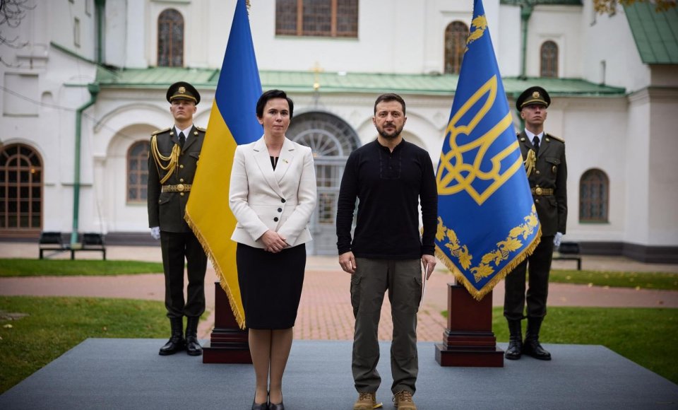Ambasadorė I. Stanytė-Toločkienė įteikė skiriamuosius raštus Ukrainos Prezidentui