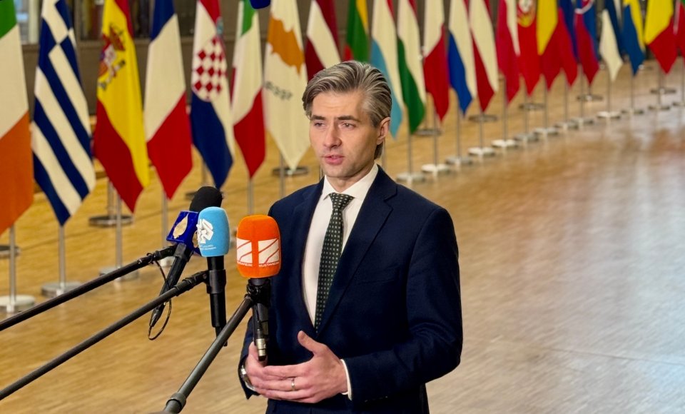 Budrys in Brussels: We must find ways to use frozen Russian assets to aid Ukraine