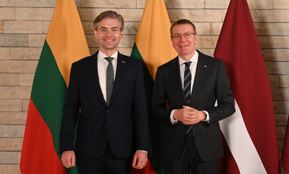  K. Budrys na spotkaniu z prezydentem Łotwy: ataki na infrastrukturę krytyczną na Morzu Bałtyckim wymagają silnej i zdecydowanej reakcji  