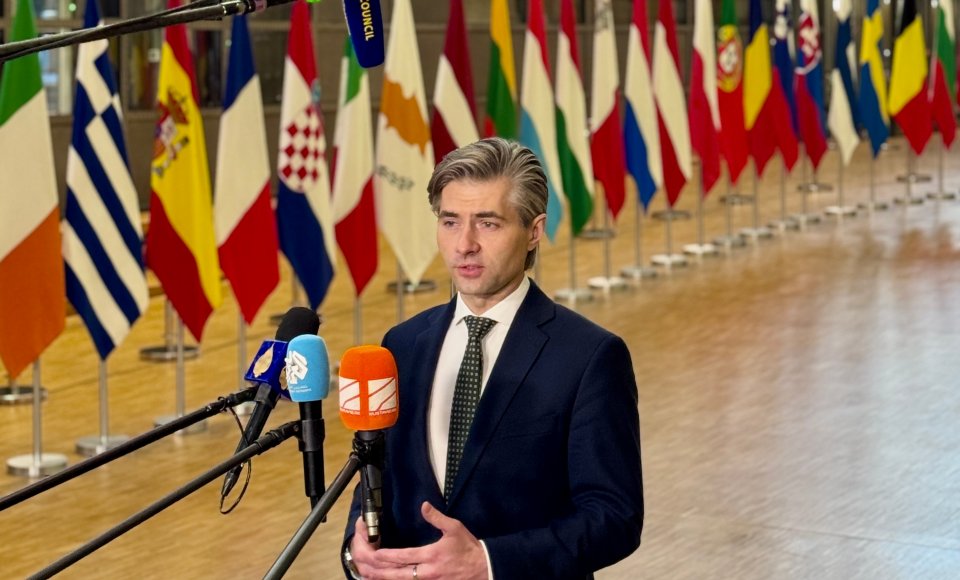 K. Budrys Briuselyje: turime rasti būdų panaudoti įšaldytą Rusijos turtą Ukrainos reikmėms