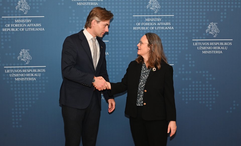 Budrys with the Ambassador of Canada: Lithuania to seek ways to strengthen transatlantic...