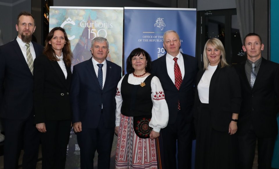 Lietuva Skopjėje: Lietuvos valstybės atkūrimo diena, diplomatinių santykių 30-metis ir M.K. Čiurlionio jubiliejus