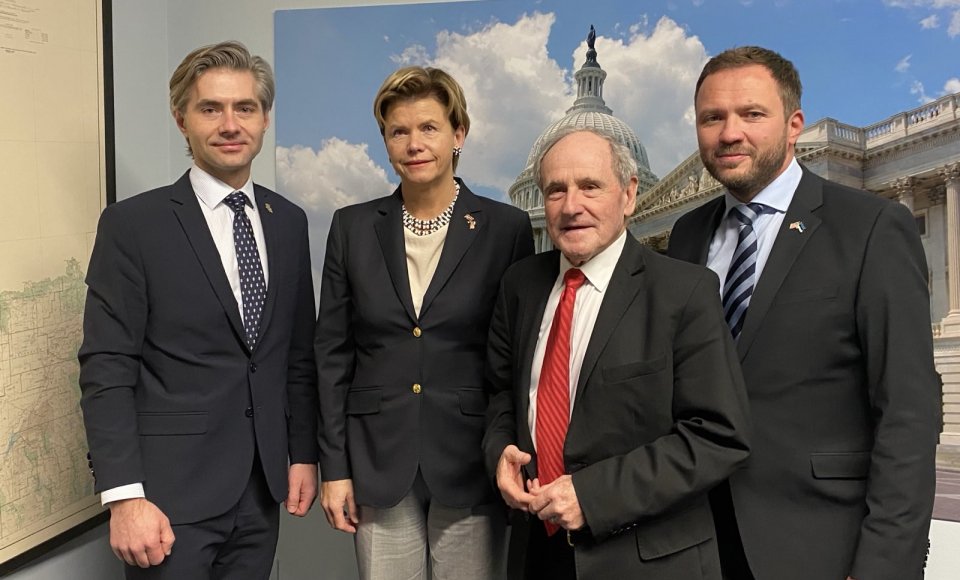 Budrys met with the Chairman of the U.S. Senate Foreign Relations Committee: “The U.S. leadership...