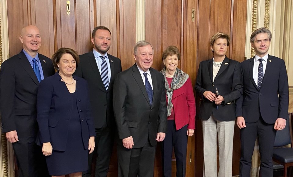 Budrys met with representatives of the U.S. Senate Baltic Freedom Caucus