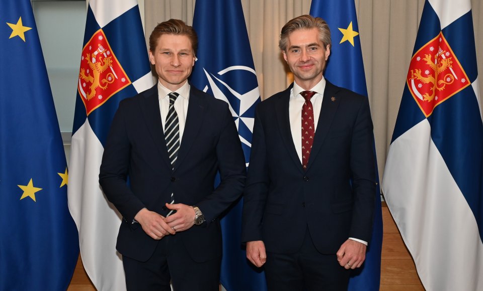 K. Budrys su Suomijos gynybos ministru: mūsų ateitis ir Europos saugumas reikalauja ryžtingų veiksmų
