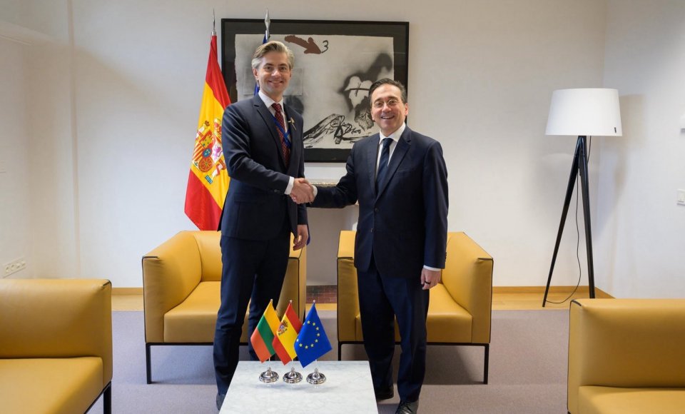 K. Budrys susitiko su Ispanijos užsienio reikalų ministru