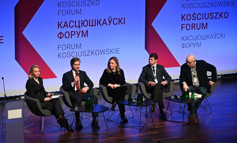Budrys Kosciuškos forume: Europa – laisvės ir orumo siekiančiųjų namai