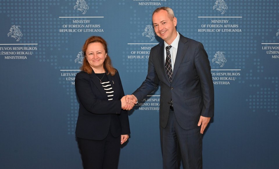 Vice-Minister Pranevičius: Lithuania will assist Moldova at every step of its path to the EU