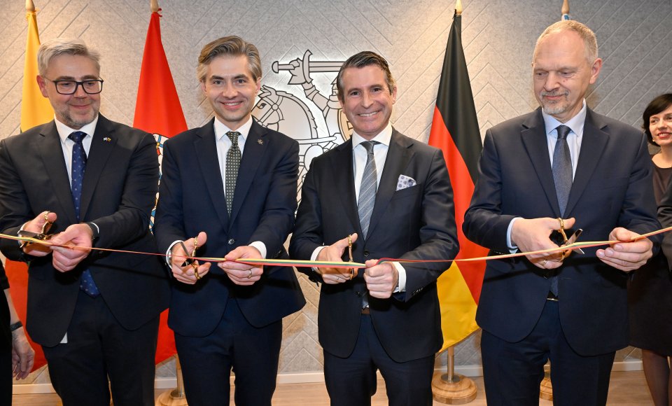 Minister Budrys opens the Consulate General of Lithuania in Munich
