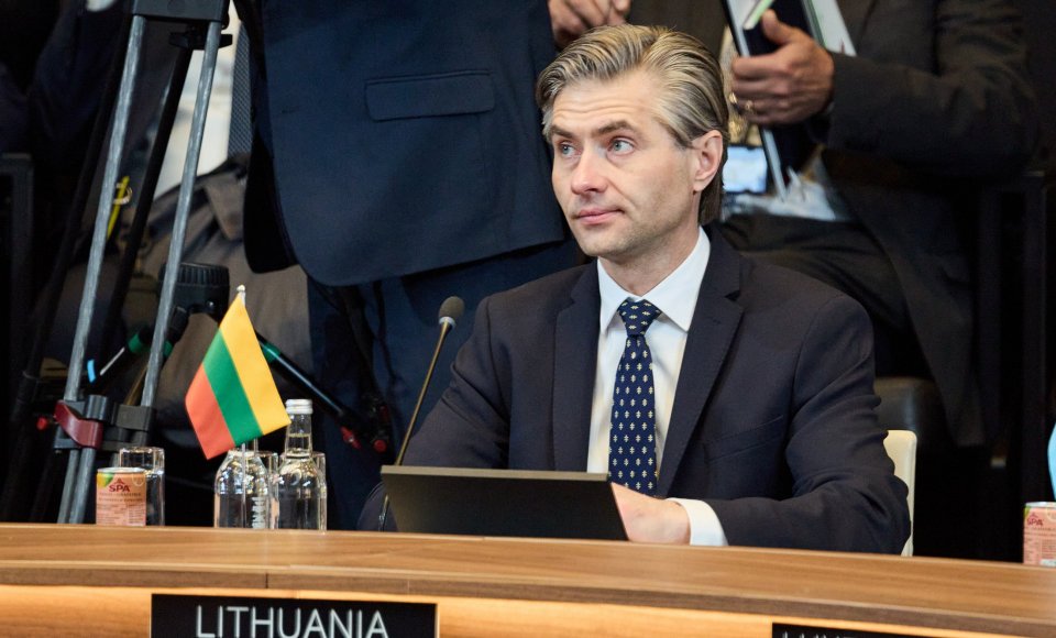 Minister Budrys at NATO: Russia is and will remain a long-term threat to Euro-Atlantic security