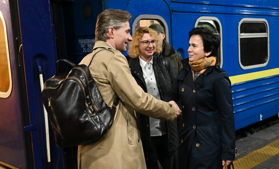 Ministras K. Budrys darbo vizito atvyko į Kyjivą