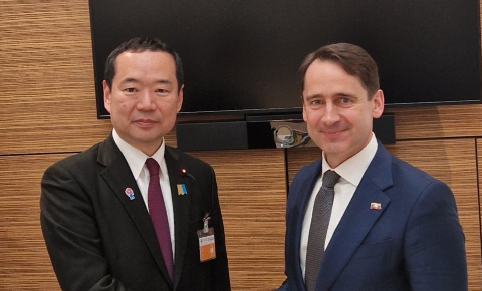 In Paris, the Vice-Minister of Lithuania and the State Minister of Japan discuss strengthening...