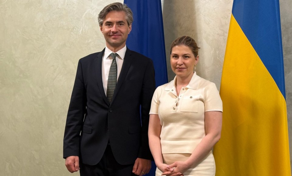 K. Budrys Kyjive: turime ieškoti sprendimų spartinti Ukrainos narystės ES procesą