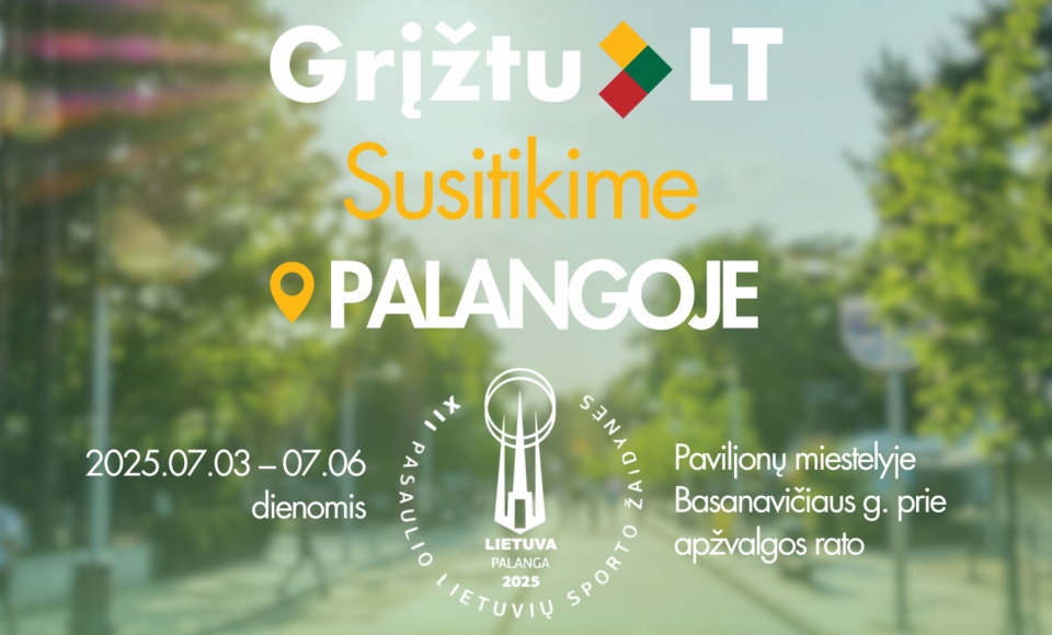 Pasaulio lietuvių sporto žaidynėse Palangoje – kvietimas sugrįžti į Lietuvą 