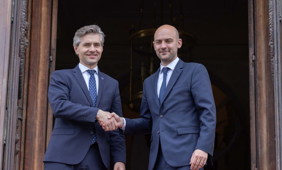 K. Budrys Paryžiuje susitiko su Prancūzijos užsienio reikalų ministru