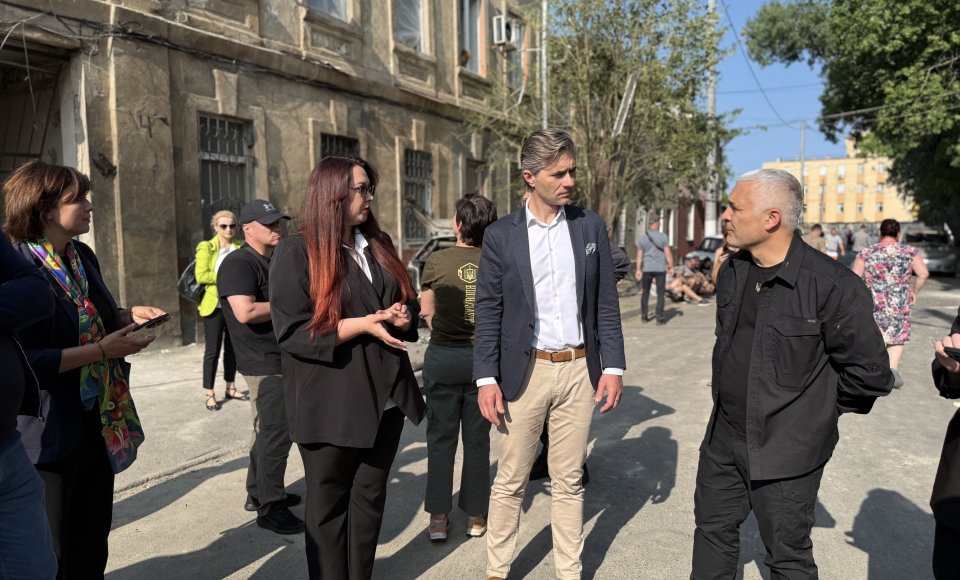 Budrys in Odesa: every euro spent in Ukraine – resistance to Russia’s goals