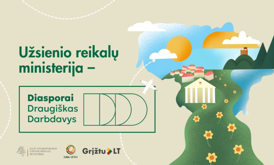 Ministras K. Budrys: Užsienio reikalų ministerija – diasporai atvira institucija