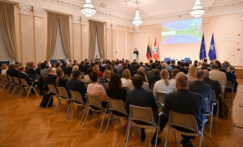 Ministras K. Budrys: pagrindinis Lietuvos užsienio politikos prioritetas – užtikrinti valstybės saugumą