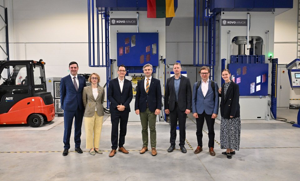 Minister Budrys: A strong and innovative defence industry is important both for Lithuania and...