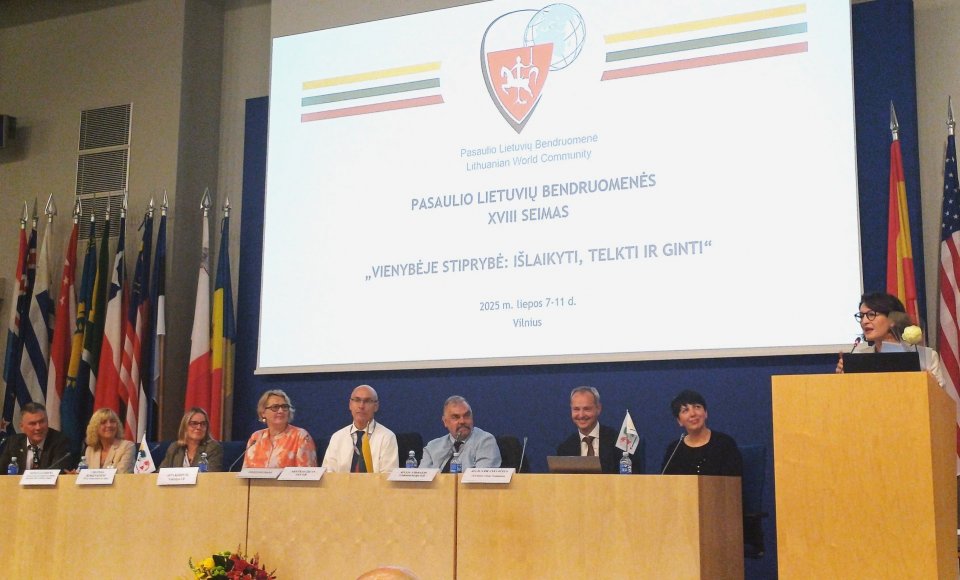 Celem Litwy jest konsekwentna polityka wobec diaspory, silna wspólnota państwa i diaspory
