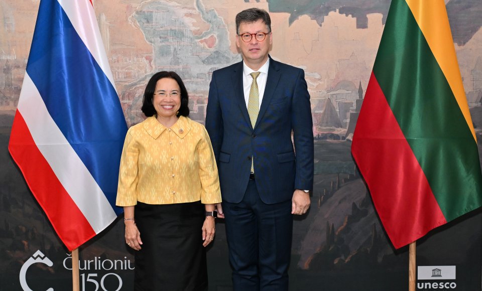 Vilniuje surengtos Lietuvos ir Tailando dvišalės politinės konsultacijos