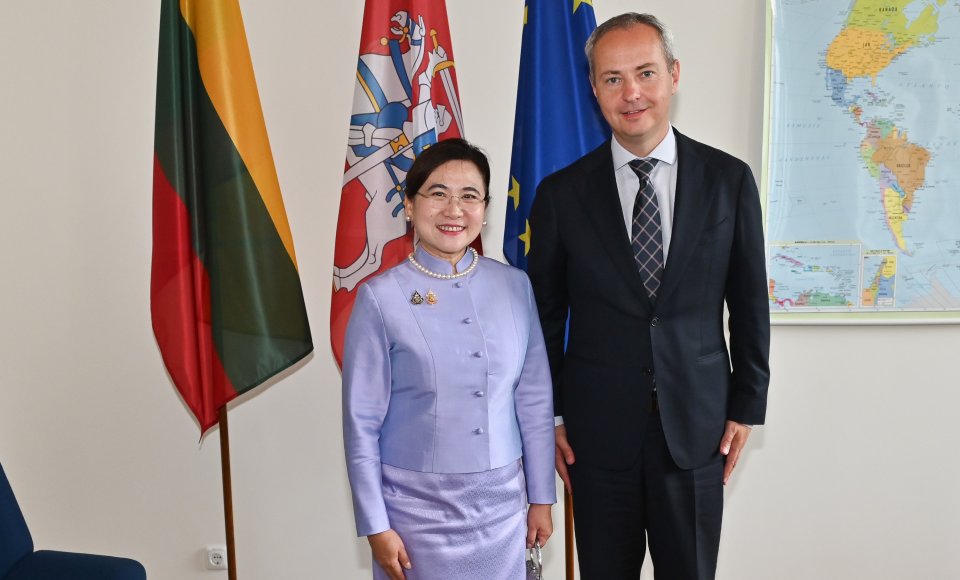 Vice-Minister Pranevičius: Thailand is an important EU partner in Southeast Asia