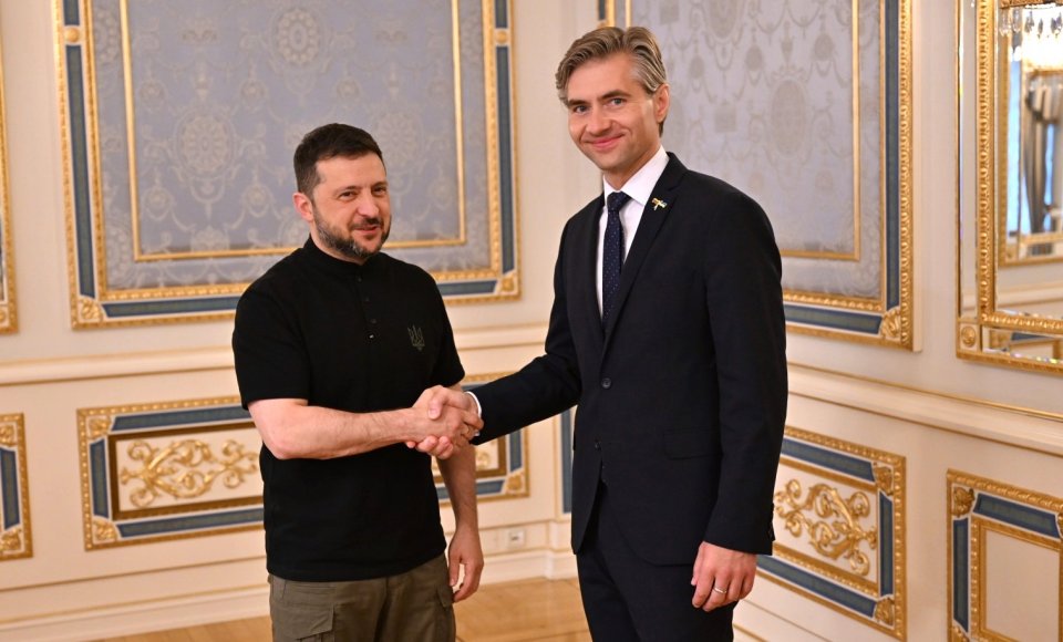 K. Budrys susitikime su prezidentu V. Zelenskiu: matome Ukrainą kaip sudėtinę ir ypač svarbią Europos oro gynybos grandį