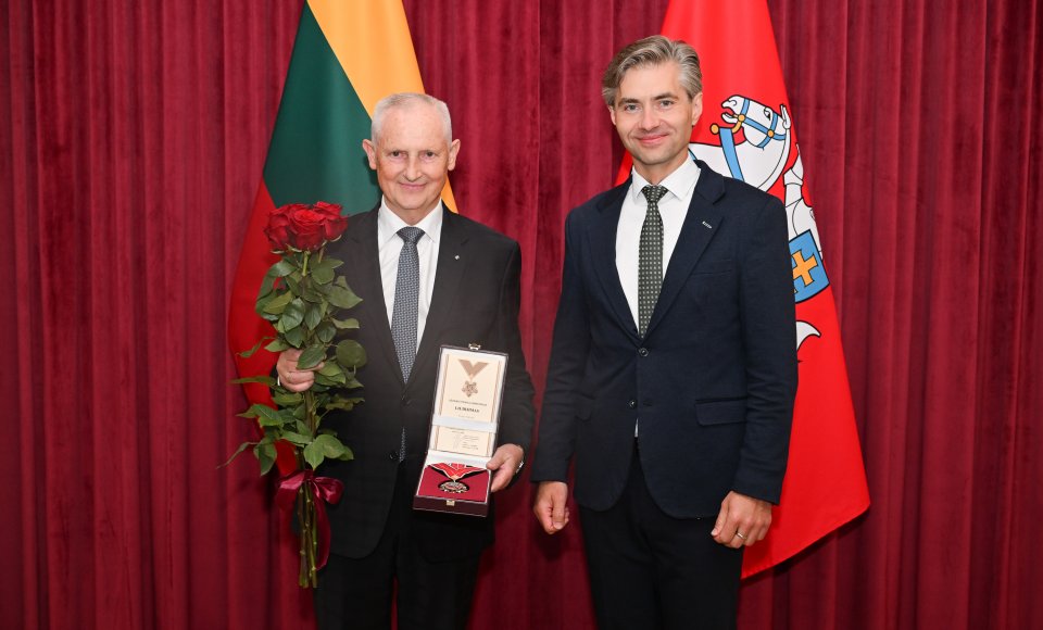 Č. Okinčicas apdovanotas „Lietuvos diplomatijos žvaigžde“