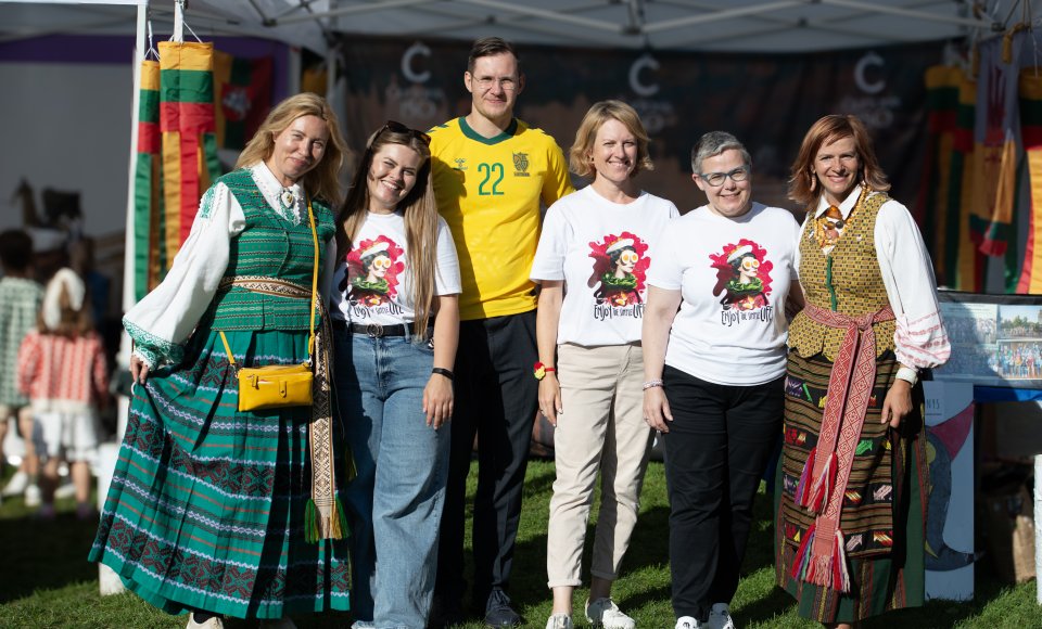 Lithuania’s booth at “Europe in the Park”: Culture, Innovation and Tourism