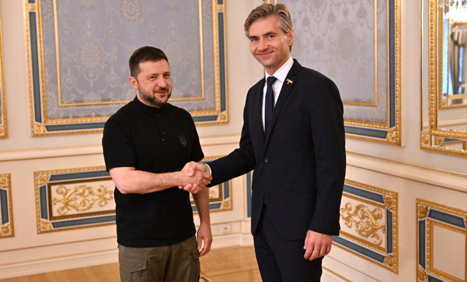 K. Budrys spotyka się z prezydentem Zełenskim: Postrzegamy Ukrainę jako integralne i kluczowe ogniwo europejskiej obrony powietrznej