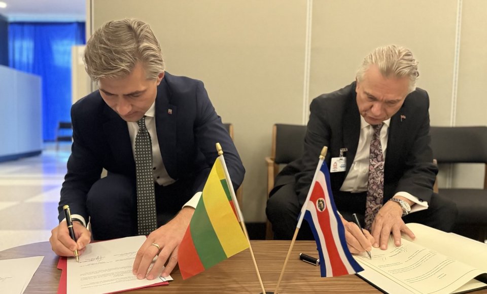La Lituanie et le Costa Rica signent un accord sur les consultations politiques