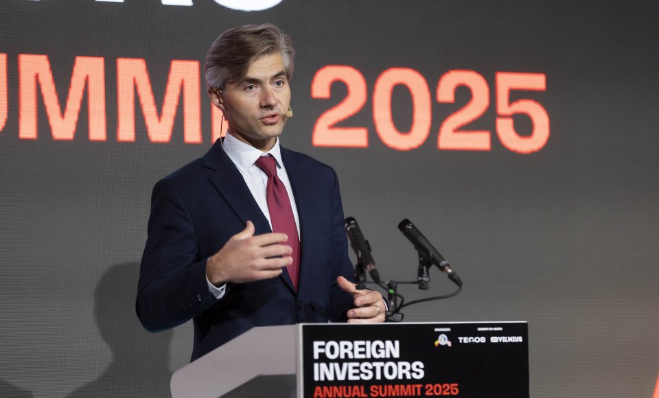 Ministras K. Budrys dalyvavo užsienio investuotojų metiniame susitikime