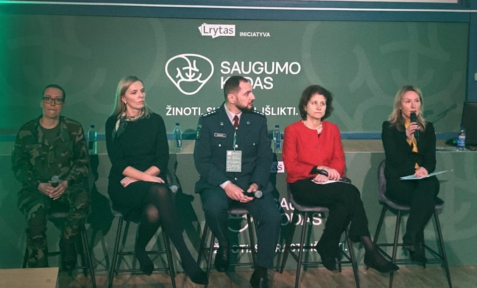 Viceministrė Audra Plepytė dalyvavo diskusijoje apie moterų vaidmenį diplomatijoje ir gynyboje