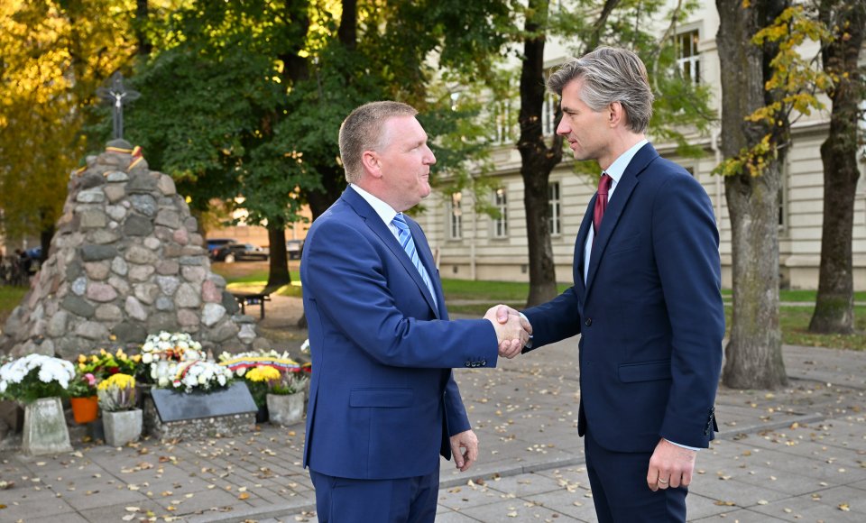 Budrys met with the European Commissioner McGrath: a live historical memory – an effective antidote to Russian disinformation and manipulation
