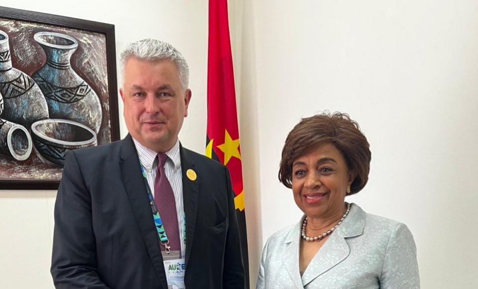  Vice-Minister Verbickas in Luanda discussed the development of the partnership with Angola 