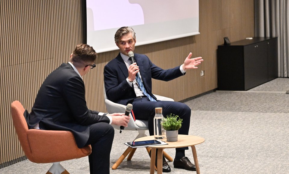 Ministras K. Budrys: atsakingas ir inovatyvus verslas reikšmingai prisideda stiprinant Lietuvos atsparumą geopolitinių iššūkių akivaizdoje